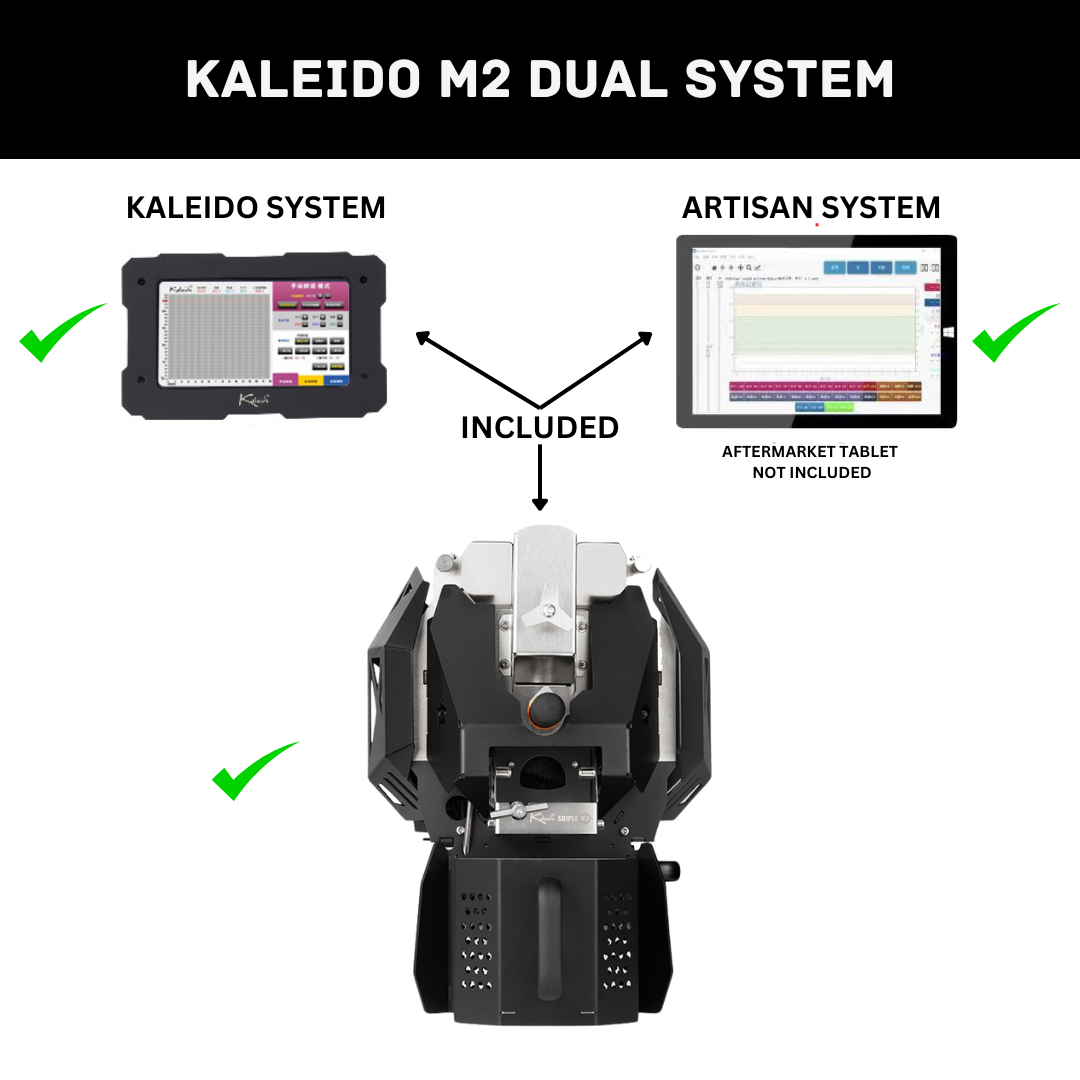 Kaleido M2 - 50g-400g Electric Coffee Roaster
