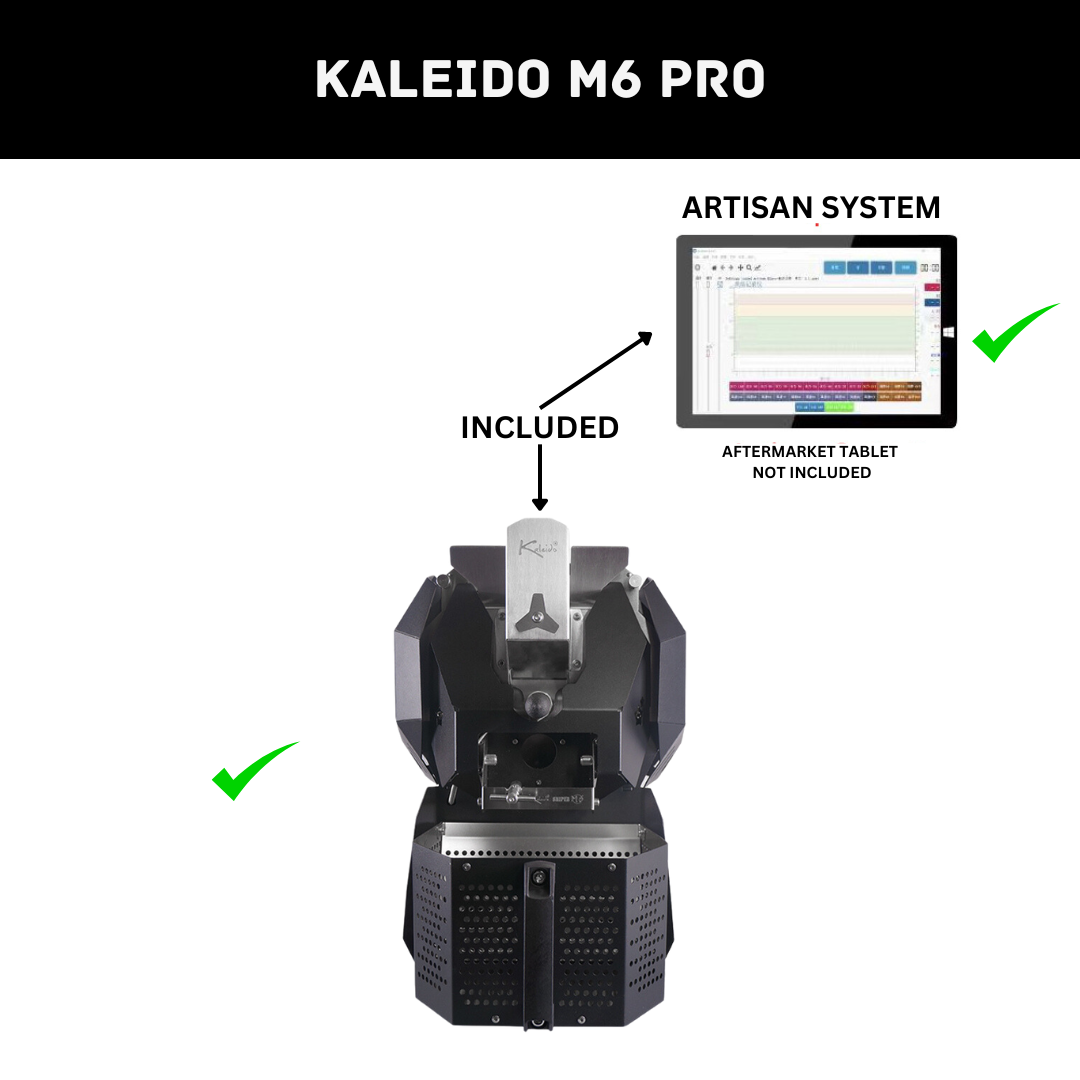 Kaleido M6 - 200g-700g Electric Coffee Roaster