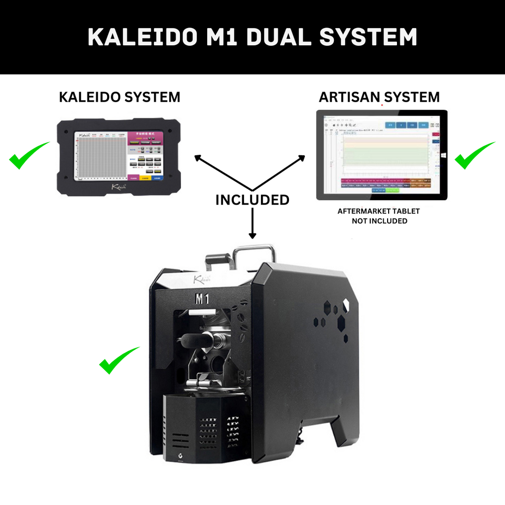 Kaleido M1 - 50g-200g Electric Coffee Roaster